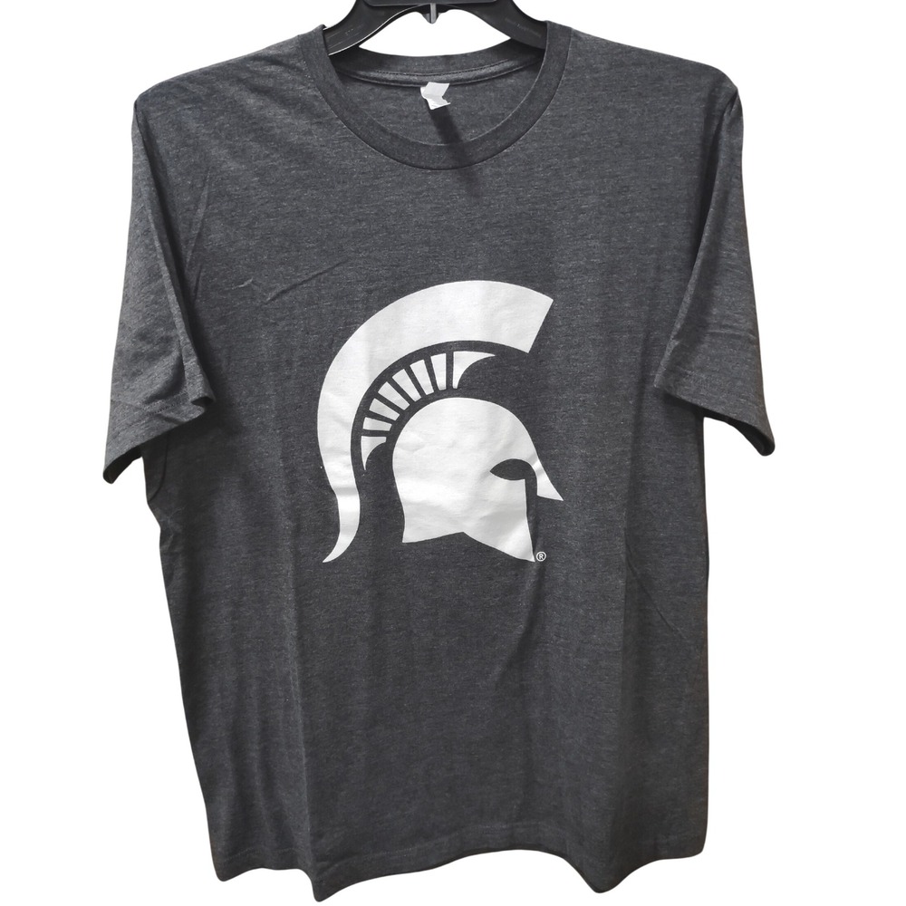 Michigan State Spartans T-Shirt Chandler Crossings‎ XL Mens Gray Bella Canvas